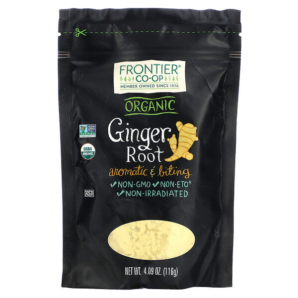 Frontier Co-op Organic Ginger Root 4.09 oz (116 g)