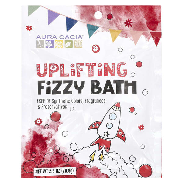 Aura Cacia Kids Uplifting Fizzy Bath 2.5 oz (70.9 g)