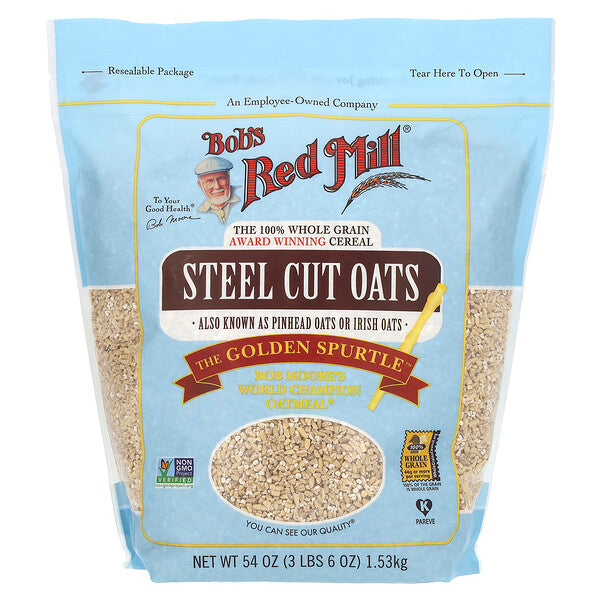 Bob's Red Mill Steel Cut Oats Whole Grain 54 oz (1.53 kg)