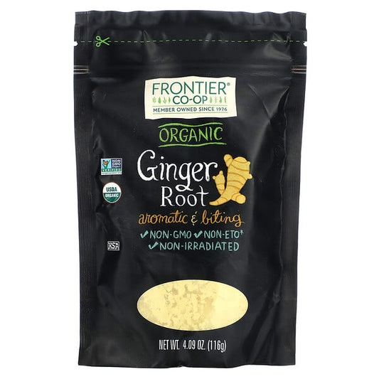 Frontier Co-op Organic Ginger Root 4.09 oz (116 g)