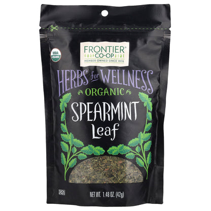 Frontier Co-op Organic Spearmint Leaf 1.48 oz (42 g)