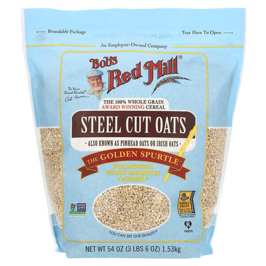 Bob's Red Mill Steel Cut Oats Whole Grain 54 oz (1.53 kg)
