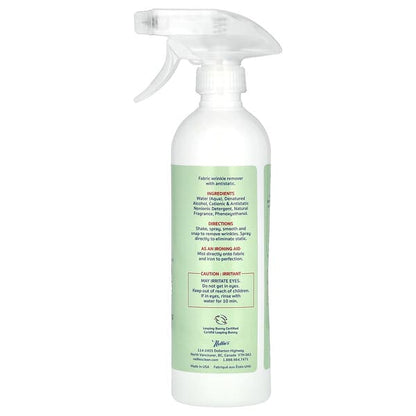 Nellie's Wrinkle-B-Gone with Antistatic Lemongrass 16 fl oz (474 ml)