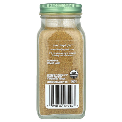 Simply Organic Ground Cumin 2.31 oz (65 g)