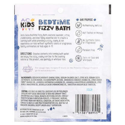 Aura Cacia Kids Bedtime Fizzy Bath 2.5 oz (70.9 g)