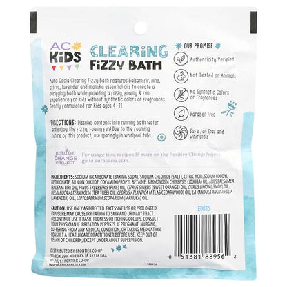 Aura Cacia Kids Clearing Fizzy Bath 2.5 oz (70.9 g)