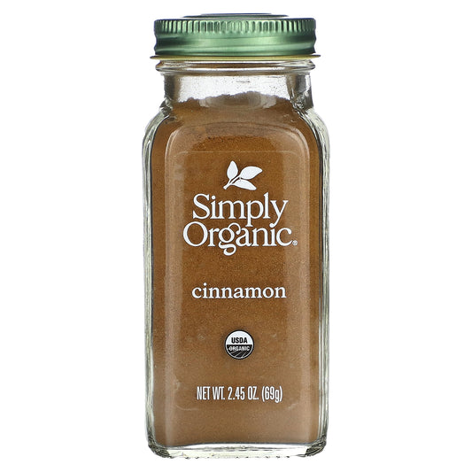 Simply Organic Cinnamon 2.45 oz (69 g)