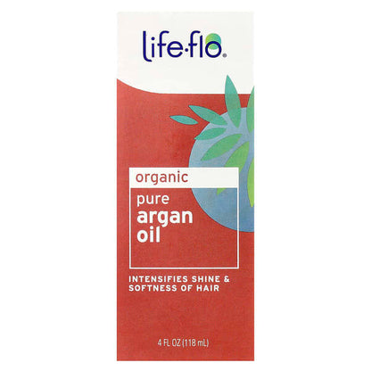 Life-flo Organic Pure Argan Oil 4 fl oz (118 ml)
