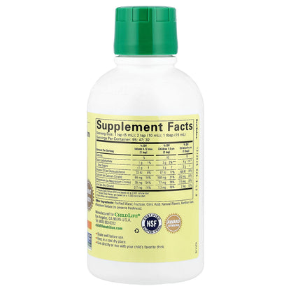 ChildLife Essentials Essentials Liquid Calcium with Magnesium Natural Orange 16 fl oz (473 ml)