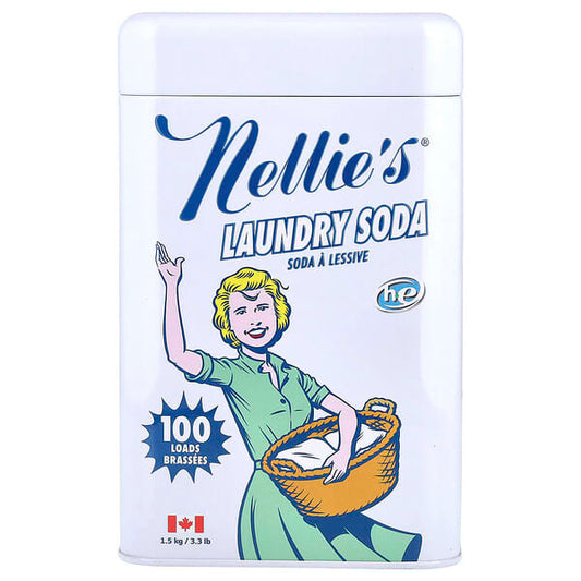 Nellie's Laundry Soda 100 Loads 3.3 lbs (1.5 kg)