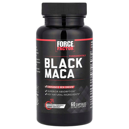 Force Factor Fundamentals Black Maca 60 Capsules