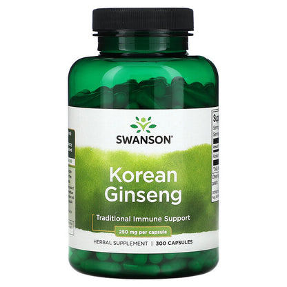 Swanson Korean Ginseng  500 mg  100 Capsules