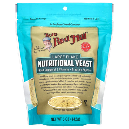Bob's Red Mill Large Flake Nutritional Yeast Gluten Free 5 oz (142 g)