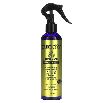 Pura D'or Heat Shield Argan Oil 8 fl oz (237 ml)
