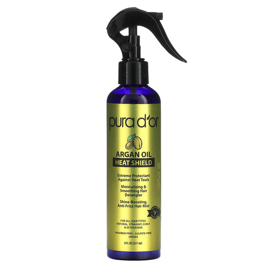 Pura D'or Heat Shield Argan Oil 8 fl oz (237 ml)