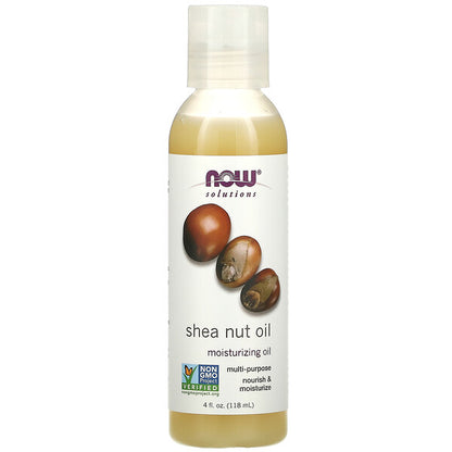 NOW Foods Solutions Shea Nut Oil 4 fl oz (118 ml)