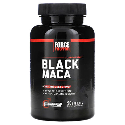 Force Factor Fundamentals Black Maca 60 Capsules