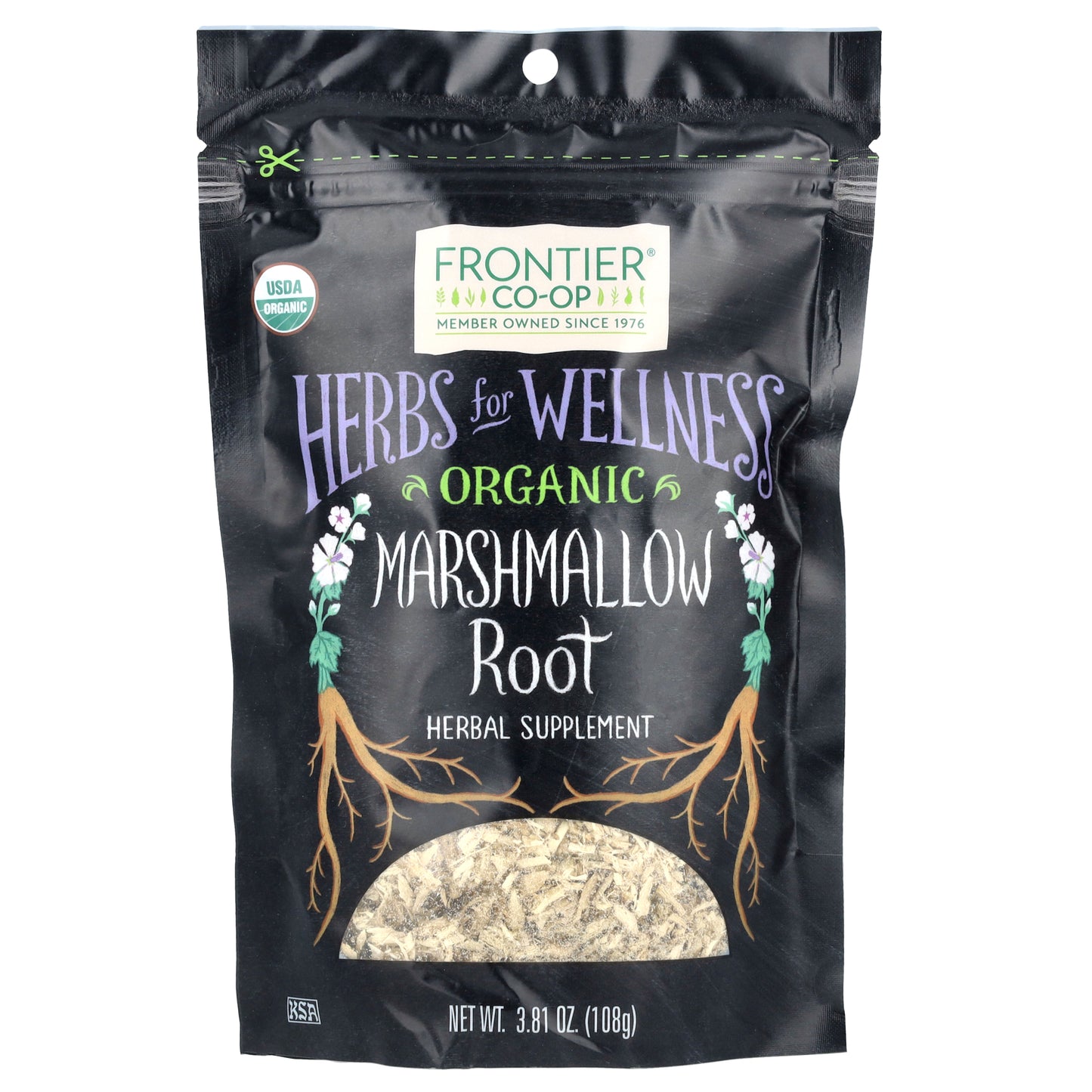 Frontier Co-op Organic Marshmallow Root 3.81 oz (108 g)