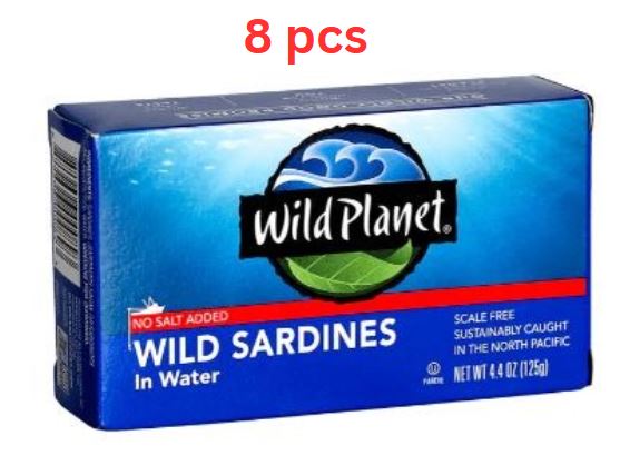Wild Planet, Wild Sardines 4.4 oz (125 g)