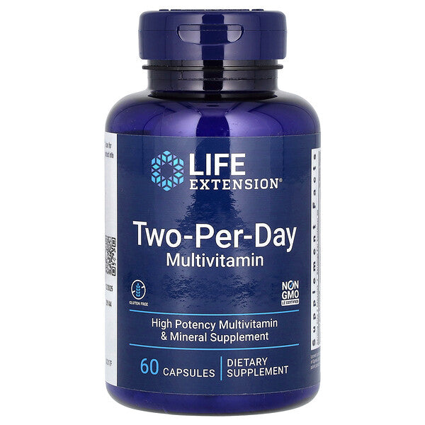 Life Extension Two-Per-Day Multivitamin 120 Capsules