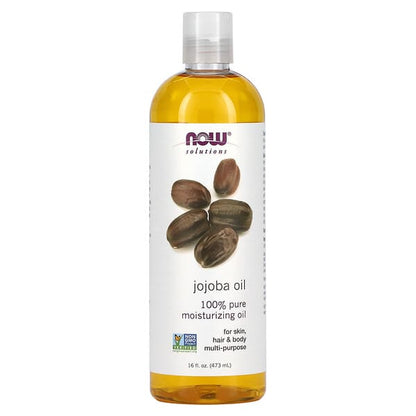 NOW Foods Solutions Jojoba Oil 16 fl oz (473 ml)