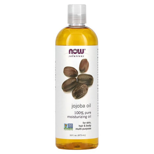 NOW Foods Solutions Jojoba Oil 16 fl oz (473 ml)