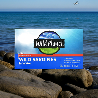 Wild Planet, Wild Sardines 4.4 oz (125 g)
